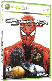 Spider-Man: Web of Shadows - Box - 3D Image