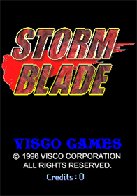 Storm Blade - Screenshot - Game Title Image