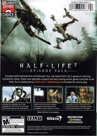 Half-Life 2: Episode Pack - Box - Back Image