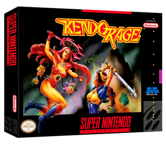 Kendo Rage - Box - 3D Image