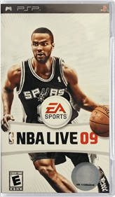 NBA Live 09 - Box - Front - Reconstructed Image