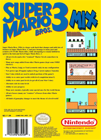 Super Mario Bros. 3mix - Box - Back