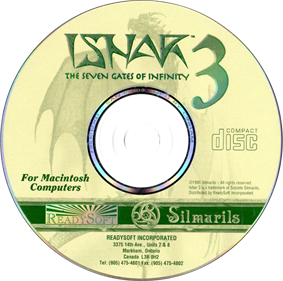 Ishar 3: The Seven Gates of Infinity - Disc Image
