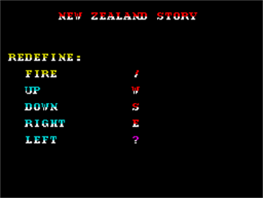 The NewZealand Story - Screenshot - Game Select Image