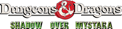 Dungeons & Dragons: Shadow Over Mystara - Clear Logo Image