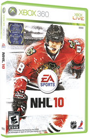 NHL 10 - Box - 3D Image