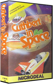 Cuthbert in Space - Box - 3D Image