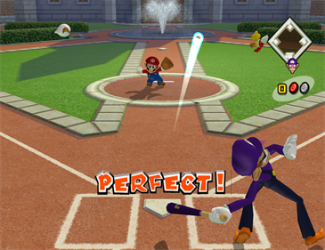 Mario Superstar Baseball - Screenshot - Gameplay Image