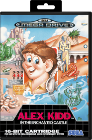 Alex Kidd in the Enchanted Castle - Box - Front - Reconstructed Image