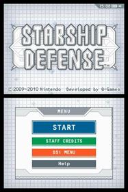 Starship Defense - Screenshot - Game Title Image