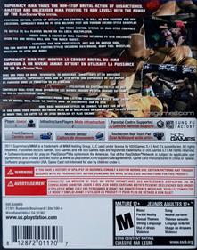 Supremacy MMA: Unrestricted - Box - Back Image