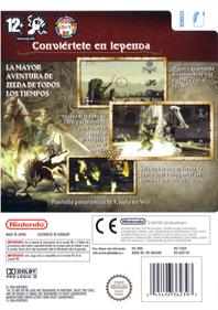 The Legend of Zelda: Twilight Princess - Box - Back Image