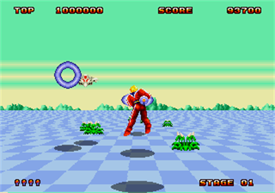 Space Harrier II (Mega Tech) - Screenshot - Gameplay Image