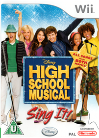 Disney Sing It: High School Musical - Box - Front Image