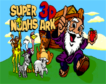 Super Noah's Ark 3-D - Box - Front Image