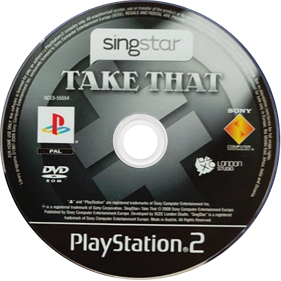 SingStar: Take That - Disc Image