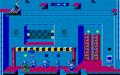 Impossible Mission II - Screenshot - Gameplay Image