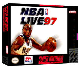 NBA Live 97 - Box - 3D Image