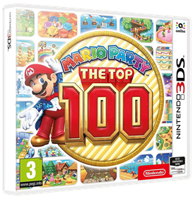 Mario Party: The Top 100 - Box - 3D Image