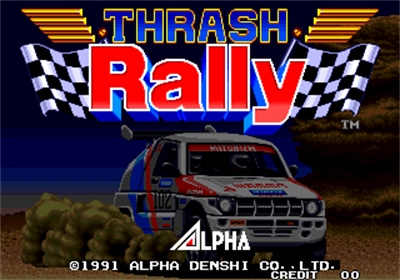 Thrash Rally - Screenshot - Game Title Image
