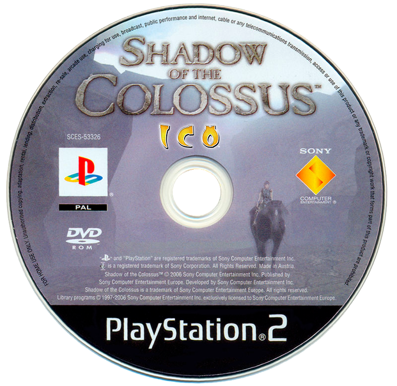 The Ico & Shadow of Colossus: Collection ROM & ISO - PS2 Game