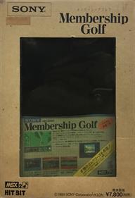 Membership Golf - Box - Front Image
