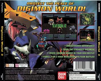 Digimon World 2: Alternative - Box - Back Image