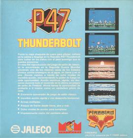 P47 Thunderbolt - Box - Back Image