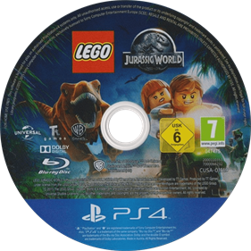 LEGO Jurassic World - Disc Image