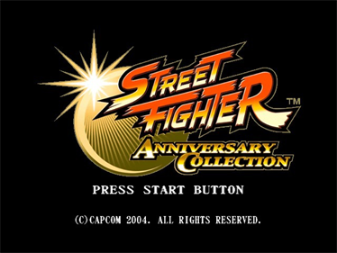 Street Fighter Anniversary Collection - Screenshot - Game Title Image