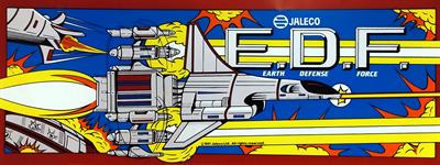 E.D.F. Earth Defense Force - Arcade - Marquee Image