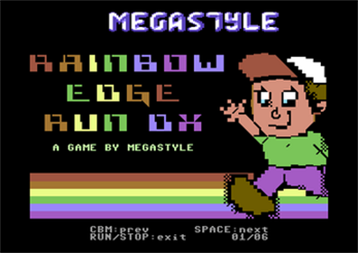 Rainbow Edge Run DX - Screenshot - Game Title Image