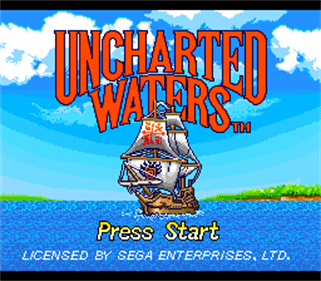 Uncharted Waters - Screenshot - Game Title Image