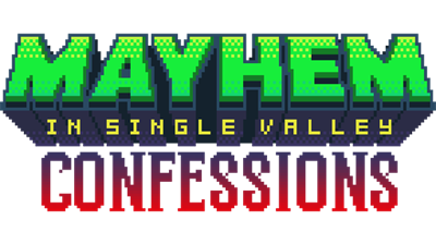 Mayhem in Single Valley: Confessions - Clear Logo Image