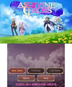 Asdivine Cross - Screenshot - Game Title Image