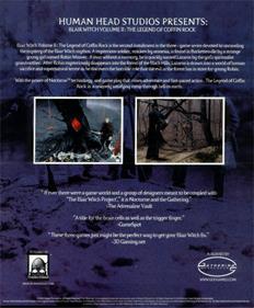 Blair Witch Volume II: The Legend of Coffin Rock - Box - Back Image