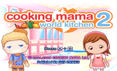 Cooking Mama: World Kitchen - Screenshot - Game Title Image