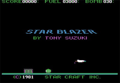 Star Blazer - Screenshot - Game Title Image