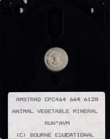 Animal Vegetable Mineral - Disc Image