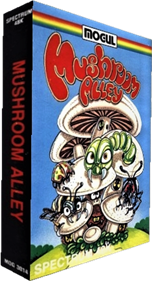 Mushroom Alley - Box - 3D Image