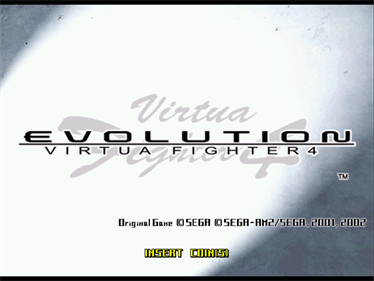 Virtua Fighter 4: Evolution - Screenshot - Game Title Image