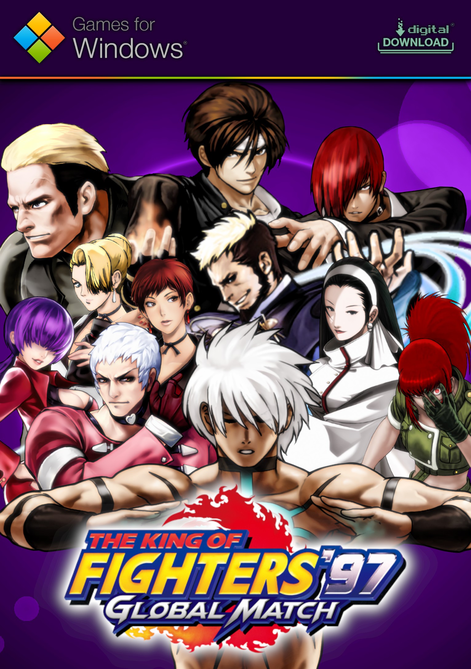 Steam Game Covers: KING OF FIGHTERS 97 GLOBAL MATCH Box Art