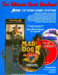 Mad Dog II: The Lost Gold - Advertisement Flyer - Front Image