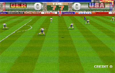 Tecmo World Cup '98 - Screenshot - Gameplay Image