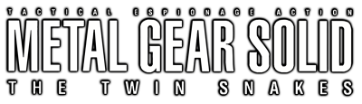 Metal Gear Solid: The Twin Snakes - Special Disc - Clear Logo Image