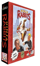 Ninja Rabbits - Box - 3D Image