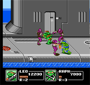 Teenage Mutant Ninja Turtles III: The Manhattan Project - Screenshot - Gameplay Image