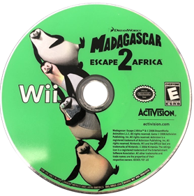 Madagascar: Escape 2 Africa - Disc Image