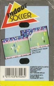 Indoor Soccer - Box - Back Image