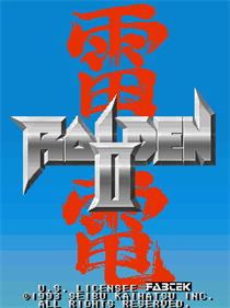Raiden II - Screenshot - Game Title Image